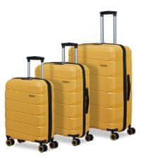 American Tourister Sada kufrů Air Move Sunset Yellow 3-set