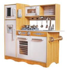 Derrson XL dřevěná kuchyňka Pine Wood W5188 LED 