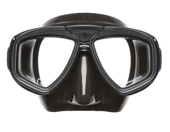 SCUBAPRO potápěčské brýle ZOOM EVO silikon černý - černá/černá