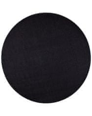 Hanse Home Kusový koberec Nasty 102055 Schwarz kruh 133x133 (průměr) kruh