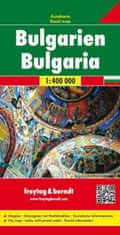 Freytag & Berndt AK 0902 Bulharsko 1:400 000 / automapa + mapa volného času