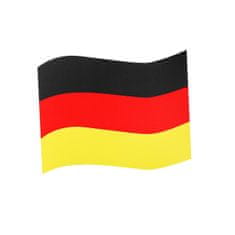 Elasto Auto magnet "Vlajka" střední, Německé barvy