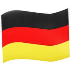 Elasto Auto magnet "Vlajka" velká, Německé barvy