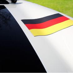 Elasto Auto magnet "Vlajka" střední, Německé barvy