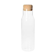 Elasto Skleněná karafa "Pour", 1,1 l, Transparentní/Přírodní