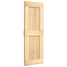Greatstore Dveře 80 x 210 cm masivní borové dřevo