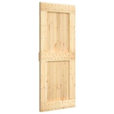 Greatstore Dveře 90 x 210 cm masivní borové dřevo