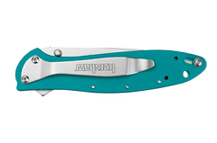 Kershaw 1660TEAL LEEK - TEAL kapesní nůž 7,6 cm, modrá, hliník