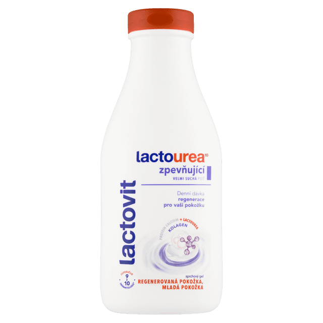 Levně Lactovit Lactourea sprchový gel zpevňující 500 ml