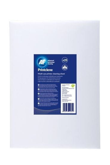AF Print-Clene - Spec. papír na čištění laser. tiskáren a faxů (25 ks)