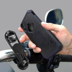 Rokform držák na řídítka motocyklu o průměru 22.2-31.75mm, černý