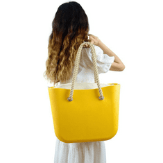 Dámská kabelka Jelly bag - Žlutá
