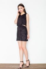 Figl Dámské mini šaty Elizase M461 černá L