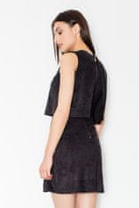 Figl Dámské mini šaty Elizase M461 černá L