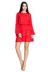 Figl Dámské mini šaty Linervudd M601 červená M