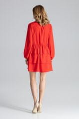 Figl Dámské mini šaty Linervudd M601 červená M