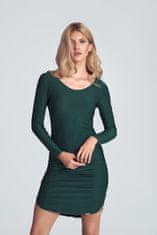 Figl Dámské mini šaty Dinavance M714 zelená S