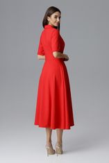 Figl Dámské společenské šaty Anghaffire M632 červená L