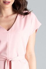 Lenitif Dámské mini šaty Perimri L032 růžová L
