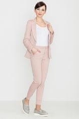 Lenitif Dámské elegantní kalhoty Elyarre K153 růžová XL