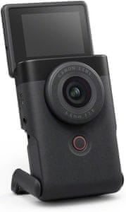 moderní vlog kamera canon powershot v10 skvělé záběry Bluetooth wifi usb lion baterie