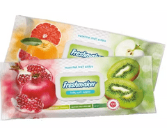 Fresh Air Freshmaker vlhčené ubrousky s klipem mix ovoce 100 ks