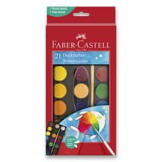 Faber-Castell Faber - Castell Vodové barvy 30 mm - 21 barev