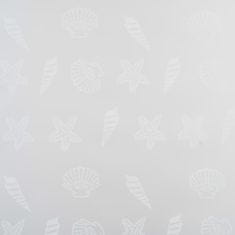 Vidaxl Sprchová roleta 100 x 240 cm vzor mořské hvězdice
