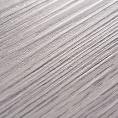 Vidaxl Nesamolepicí PVC podlahová prkna 5,26 m² 2 mm tmavě šedá