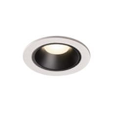 SLV BIG WHITE NUMINOS DL S vnitřní LED zápustné stropní svítidlo bílá/černá 4000 K 20° včetně listových pružin 1003829