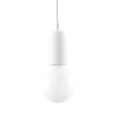 Sollux Závěsné svítidlo DIEGO 1 bílé 1xE27 60W Sollux Lighting