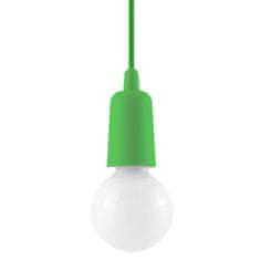 Sollux Závěsné svítidlo DIEGO 1 zelené 1xE27 60W Sollux Lighting