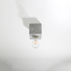 Sollux Stropní svítidlo ARIZ beton 1xE27 60W Sollux Lighting