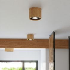 Sollux Plafond BASIC 1 přírodní dřevo 1xGU10 40W Sollux Lighting