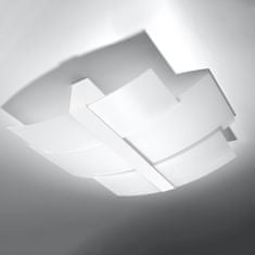 Sollux Stropní svítidlo CELIA bílé 3xE27 60W Sollux Lighting