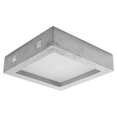 Sollux Stropní svítidlo RIZA beton 1xLED 18W Sollux Lighting