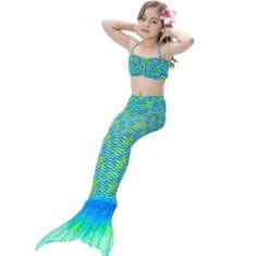 Surtep Kostým Mořská Panna Mermaid 3-pack Green Beauty (vel. 140)