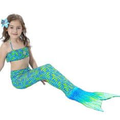 Surtep Kostým Mořská Panna Mermaid 3-pack Green Beauty (vel. 150)