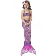 Surtep Kostým Mořská Panna Mermaid 3-pack Purple Dream (vel. 140)