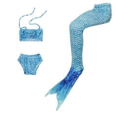 Surtep Kostým Mořská Panna Mermaid 3-pack Sky Blue (vel. 130)