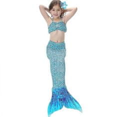 Surtep Kostým Mořská Panna Mermaid 3-pack Sky Blue (vel. 150)