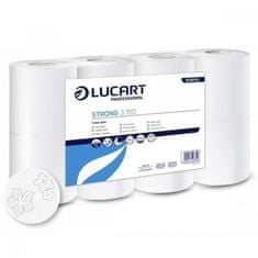 Lucart Professional Toaletní papír "Strong 3,150", bílá, 3 vrstvy, malá role, 8 rolí, 811B59J