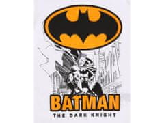 sarcia.eu Batman Chlapecké pyžamo s krátkým rukávem v bílé a tmavě modré barvě, letní pyžamo 9 let 134 cm