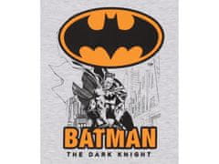 sarcia.eu Batman Chlapecké šedočerné pyžamo s krátkým rukávem, letní pyžamo 5 let 110 cm