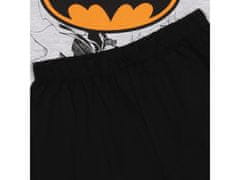 sarcia.eu Batman Chlapecké šedočerné pyžamo s krátkým rukávem, letní pyžamo 9 let 134 cm