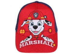 sarcia.eu Paw Patrol Marshall Chlapecká čepice, červená a tmavě modrá 52 cm