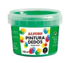 Alpino Balení 4 lahví prstových barev 100 ml