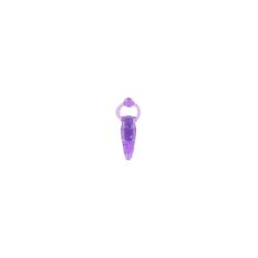 BOOM Finger Patron anální kolíček vibrační fialový