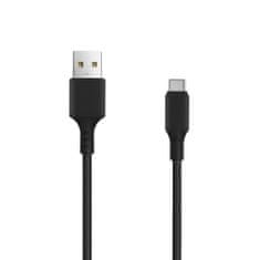 setty. Autonabíječka 1x USB 2,4A černá + USB-C kabel 1,0m (GSM108845)