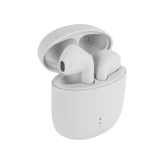 setty. TWS-0 bezdrátová Bluetooth sluchátka s nabíjecím pouzdrem, bílá (GSM165779)